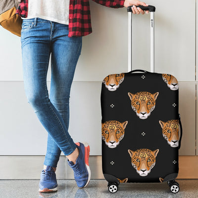 Leopard Head Pattern Luggage Cover Protector