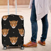 Leopard Head Pattern Luggage Cover Protector