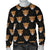 Leopard Head Pattern Men Crewneck Sweatshirt