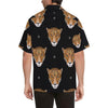 Leopard Head Pattern Men Hawaiian Shirt