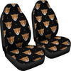 Leopard Head Pattern Universal Fit Car Seat Covers