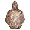 Leopard Head Print All Over Print Hoodie