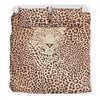 Leopard Head Print Duvet Cover Bedding Set