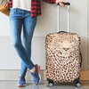 Leopard Head Print Luggage Cover Protector