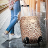 Leopard Head Print Luggage Cover Protector