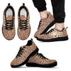 Leopard Head Print Men Sneakers