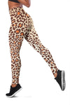 Leopard Head Print Women Leggings