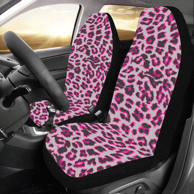 Leopard Pattern Print Design 02 Car Seat Covers (Set of 2)-JORJUNE.COM