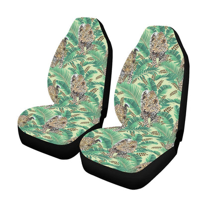 Leopard Pattern Print Design 03 Car Seat Covers (Set of 2)-JORJUNE.COM