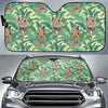 Leopard Pattern Print Design 03 Car Sun Shades-JORJUNE.COM