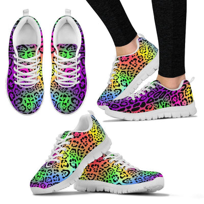 Leopard Rainbow Women Sneakers