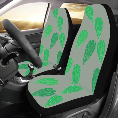 Lettuce Pattern Print Design 02 Car Seat Covers (Set of 2)-JORJUNE.COM