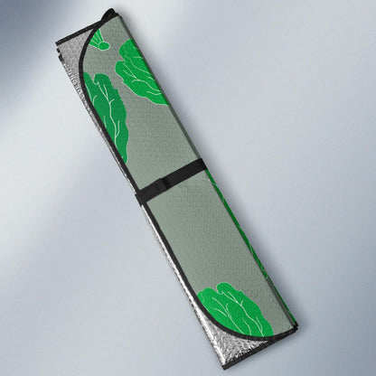 Lettuce Pattern Print Design 02 Car Sun Shades-JORJUNE.COM