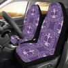 Libra Pattern Print Design 03 Car Seat Covers (Set of 2)-JORJUNE.COM