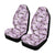 Lilac Pattern Print Design 01 Car Seat Covers (Set of 2)-JORJUNE.COM