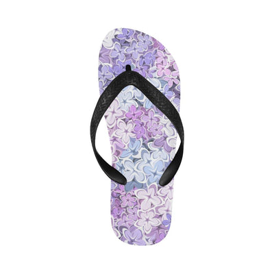 Lilac Pattern Print Design LI01 Flip Flops-JorJune