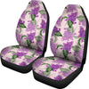 Lilac Pattern Print Design LI02 Universal Fit Car Seat Covers-JorJune