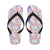 Lilac Pattern Print Design LI03 Flip Flops-JorJune