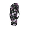 Lilac Pattern Print Design LI04 Flip Flops-JorJune