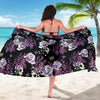 Lilac Pattern Print Design LI04 Sarong Pareo Wrap-JORJUNE.COM