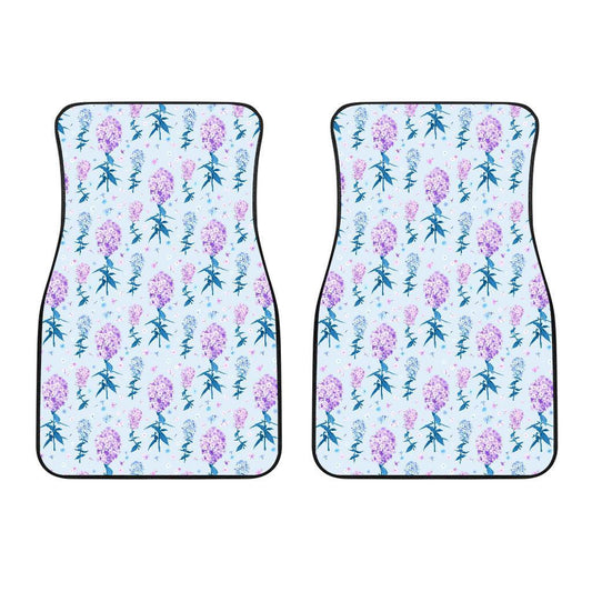Lilac Pattern Print Design LI05 Car Floor Mats-JorJune.com