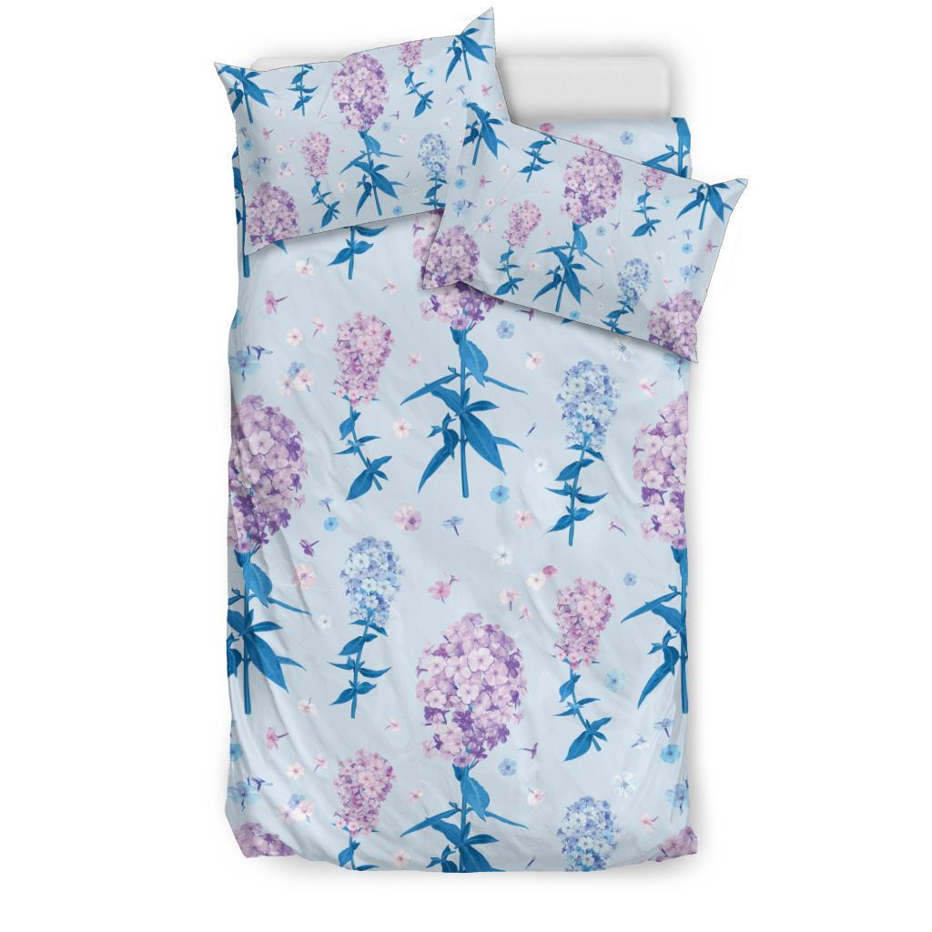 Lilac Pattern Print Design LI05 Duvet Cover Bedding Set-JORJUNE.COM