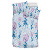 Lilac Pattern Print Design LI05 Duvet Cover Bedding Set-JORJUNE.COM
