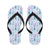 Lilac Pattern Print Design LI05 Flip Flops-JorJune