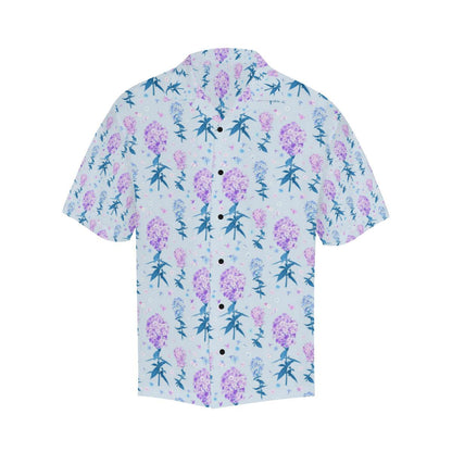 Lilac Pattern Print Design LI05 Men Hawaiian Shirt-JorJune