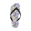 Lilac Pattern Print Design LI06 Flip Flops-JorJune