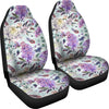 Lilac Pattern Print Design LI06 Universal Fit Car Seat Covers-JorJune