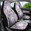 Lilac Pattern Print Design LI07 Universal Fit Car Seat Covers-JorJune