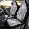 Lilac Pattern Print Design LI07 Universal Fit Car Seat Covers-JorJune