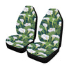 Lily Pattern Print Design 04 Car Seat Covers (Set of 2)-JORJUNE.COM