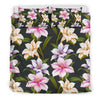 Lily Pattern Print Design LY01 Duvet Cover Bedding Set-JORJUNE.COM