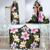 Lily Pattern Print Design LY01 Hooded Blanket-JORJUNE.COM