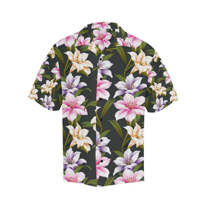 Lily Pattern Print Design LY01 Men Hawaiian Shirt-JorJune