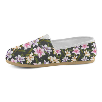 Lily Pattern Print Design LY01 Women Casual Shoes-JorJune.com