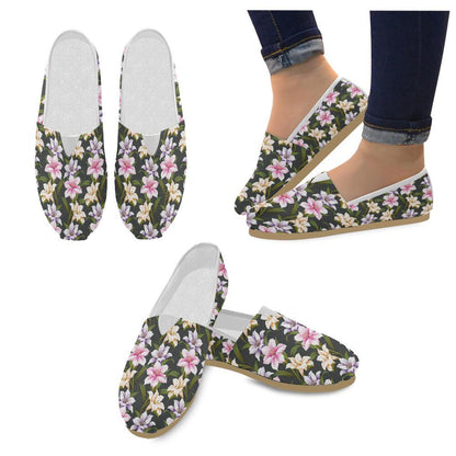 Lily Pattern Print Design LY01 Women Casual Shoes-JorJune.com