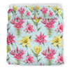 Lily Pattern Print Design LY010 Duvet Cover Bedding Set-JORJUNE.COM