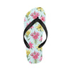 Lily Pattern Print Design LY010 Flip Flops-JorJune