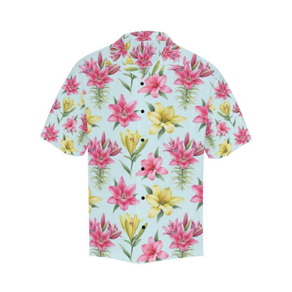 Lily Pattern Print Design LY010 Men Hawaiian Shirt-JorJune
