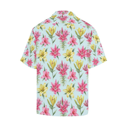 Lily Pattern Print Design LY010 Men Hawaiian Shirt-JorJune