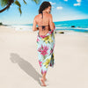 Lily Pattern Print Design LY010 Sarong Pareo Wrap-JORJUNE.COM