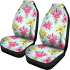 Lily Pattern Print Design LY010 Universal Fit Car Seat Covers-JorJune