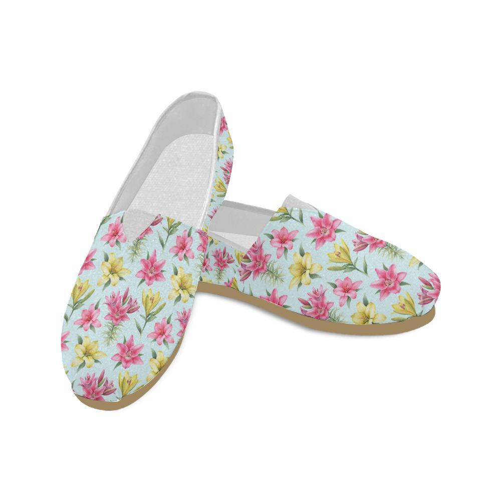Lily Pattern Print Design LY010 Women Casual Shoes-JorJune.com