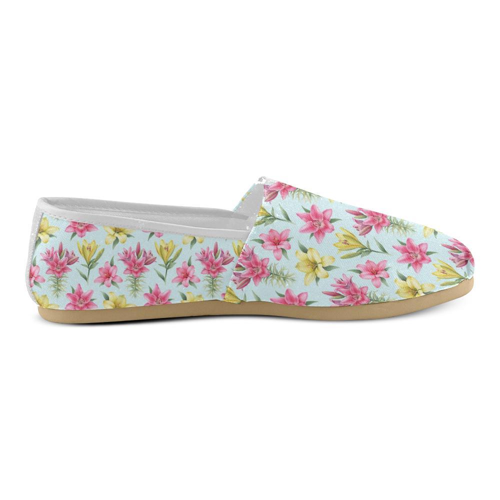 Lily Pattern Print Design LY010 Women Casual Shoes-JorJune.com