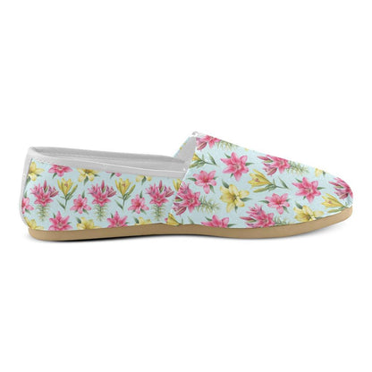 Lily Pattern Print Design LY010 Women Casual Shoes-JorJune.com