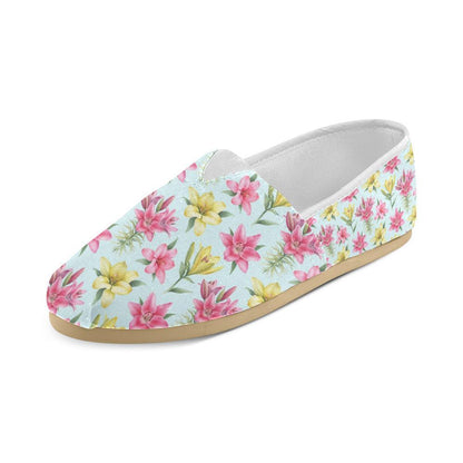 Lily Pattern Print Design LY010 Women Casual Shoes-JorJune.com