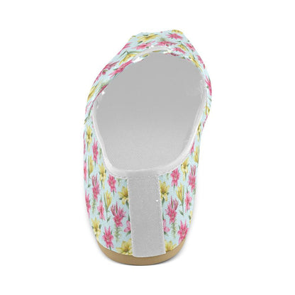 Lily Pattern Print Design LY010 Women Casual Shoes-JorJune.com